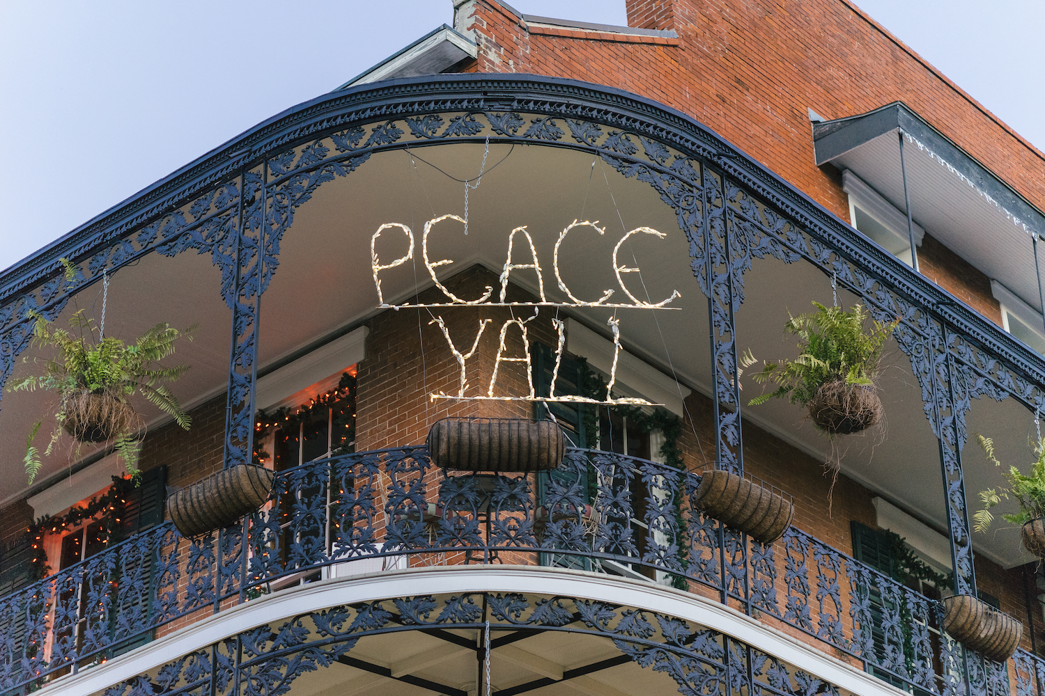 French Quarter Holiday Decorations